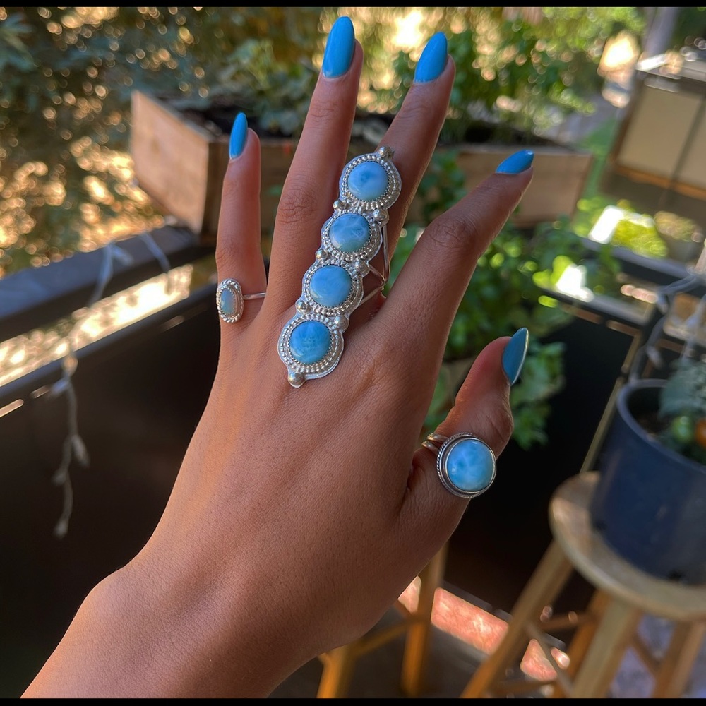 Larimar Ring - image 7